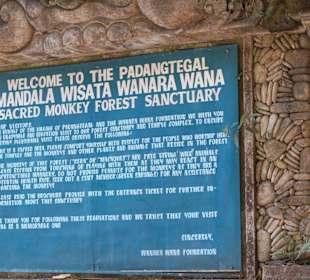 Eingang zum Affenwald