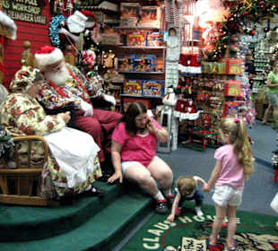 Santa Claus und Mama Claus