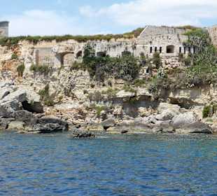 Stará vojenská pevnost v přístavu Mohan