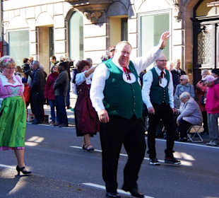 Bierführerverein 1892 Fürth Fußgruppe 2Pferdegesp.