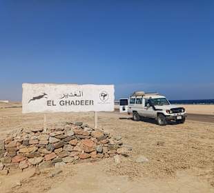 Ab hier gehts ins Gelände