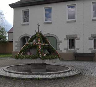 Brunnen am Rathaus Ohmenheim