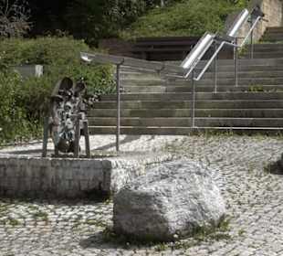 Brunnen an der Kirche
