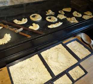 In einer Bauernküche im Museo Etnografico