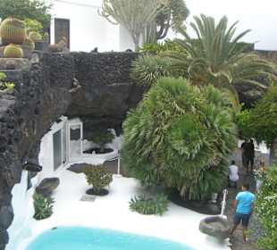 Bild aus Lavagestein