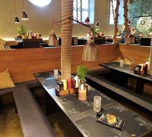 Blick in die Gasträume des Peter Pane Lübeck