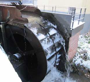 Festung im Winter, an der Queich