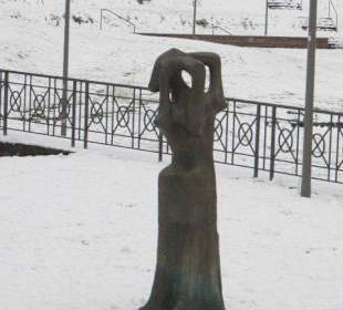 Festung Germersheim im Winter