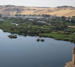 Ausblick vom Nubian House