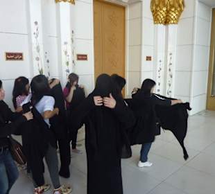 Sheikh Zayed Moschee in Abu Dhabi