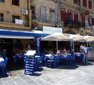 Absoluter Lokaltipp im Hafen von Chania