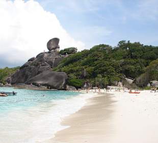 Eine der Similan Islands
