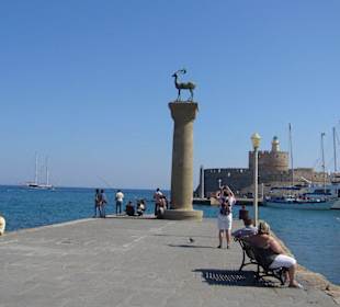 Hafeneinfahrt Rhodos