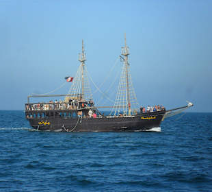 Piratenschiff-Ausflug