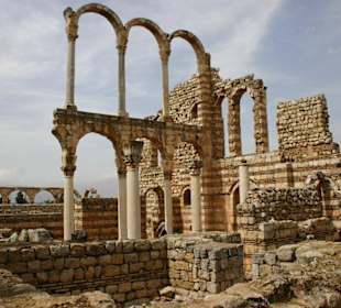 Die Ruinen von Anjar