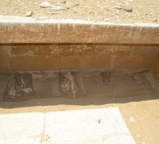 Füße von der Königsfamilie