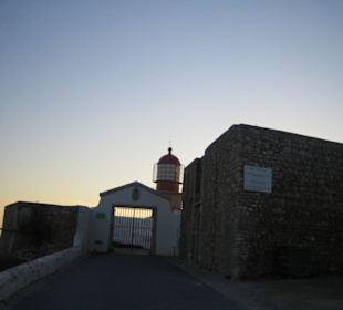Der Leuchtturm am Cabo de Sao Vicente