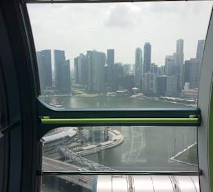 Singapore – view from Singapore Flyer  