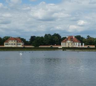 Beim Schloss Nymphenburg in München
