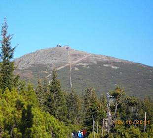 Blick zur Schneekoppe