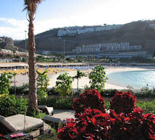 Blick vom Beach Club