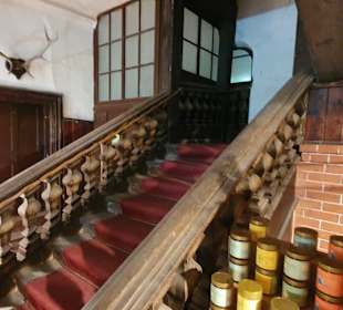 Treppenaufgang im Schloss