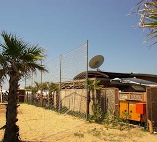 Evrenseki an der Promenade entlang