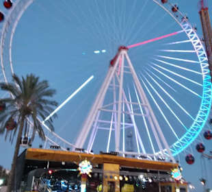 Riesenrad im Lunapark
