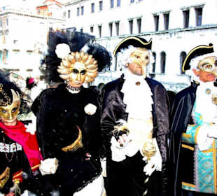 Kostüme-Masken-Show Venedig 2011