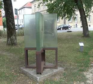 Skulptur Blutspur von Frederick D. Bunsen