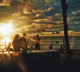 Sonnenuntergang at Surin Beach