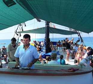 Der Kapitän und sein Boot