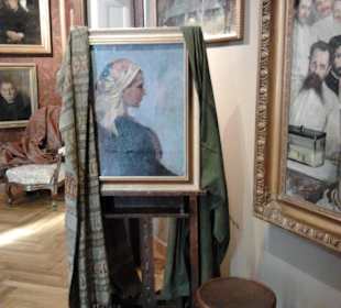 Pokoje muzealne - pracownia artysty