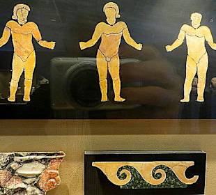 Marmor-Intarsien aus der Villa dei Quintili