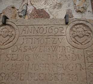 Fischerkirche Borby Epitaph