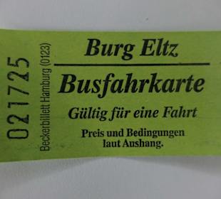 Busfahrkarte