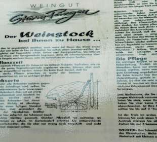 Aus der Weinkarte