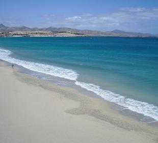 Der nahegelegene Strand