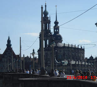 Anblick der Hofkirche