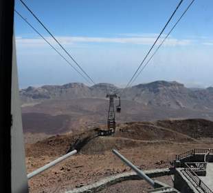 Seilbahnstation auf dem Teide