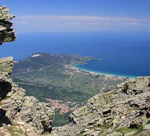 Blick auf den Golden Beach