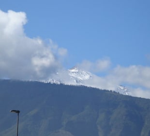 Teide der größte Berg auf Teneriffa 3’718m 
