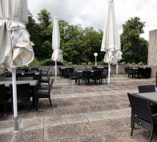 Die Terrasse in Waschbeton-Optik