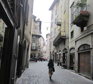 In der Altstadt Bergamos