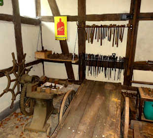 Werkstatt eines Walsroder Schmiedes
