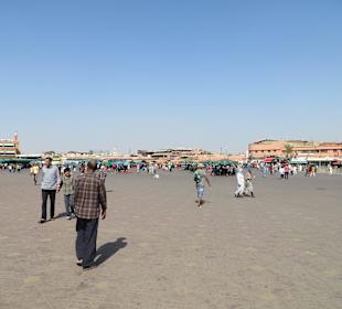 Unterwegs in der Altstadt von Marrakesch