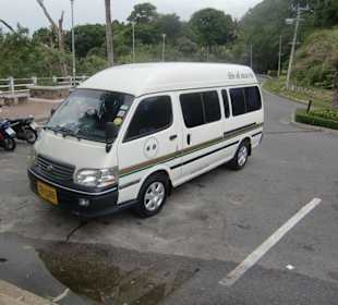 Unser Bus für die Rundfahrt