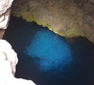 Blaues Auge
