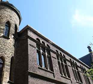 Im Innenhof vom Grashaus am Fischmarkt