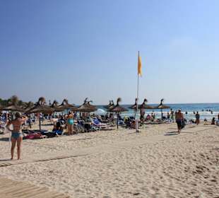 Schöner Strand in Sa Coma